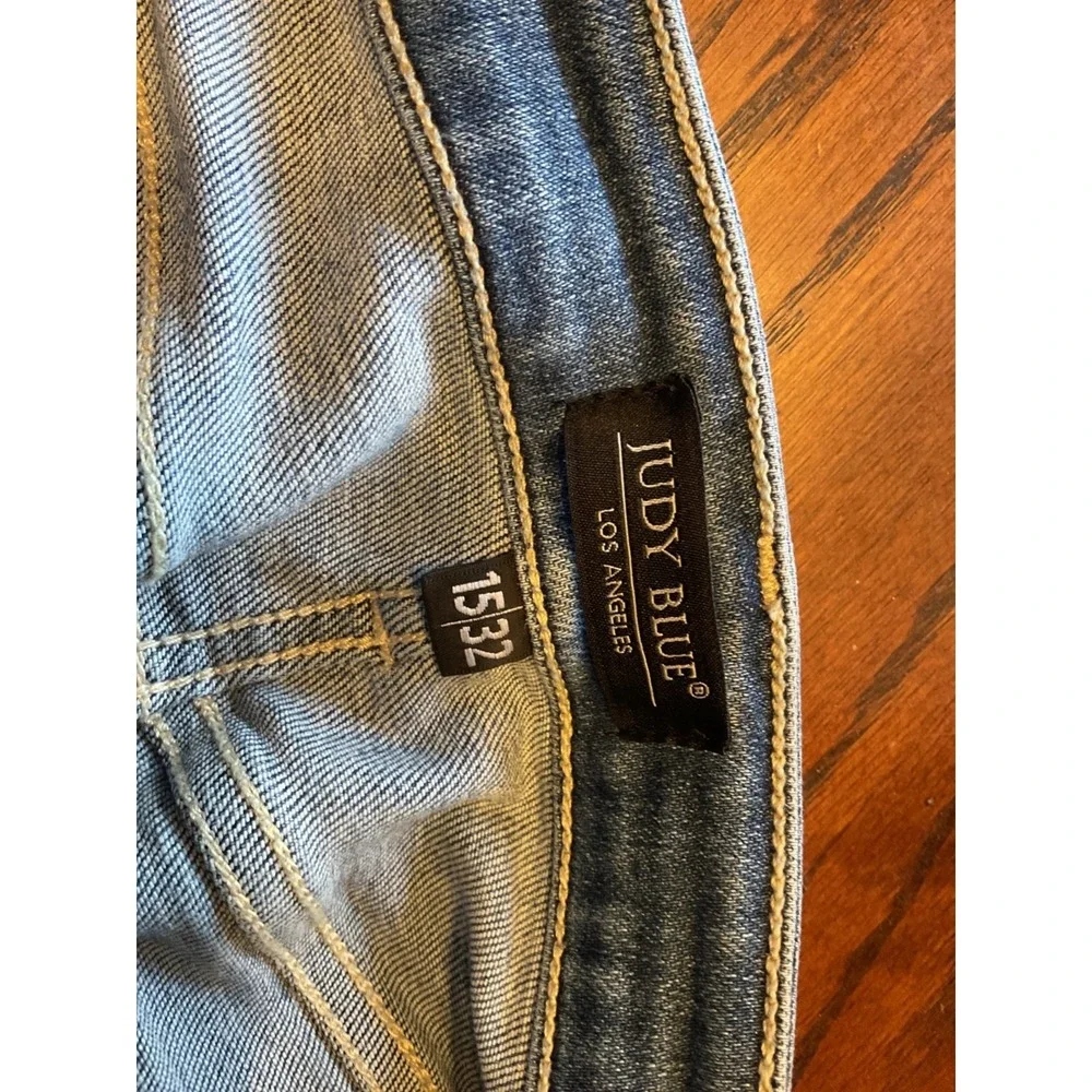 JUDY BLUE LOS ANGELES WIDE LEG WOMENS JEANS 15/32 - Picture 4 of 4